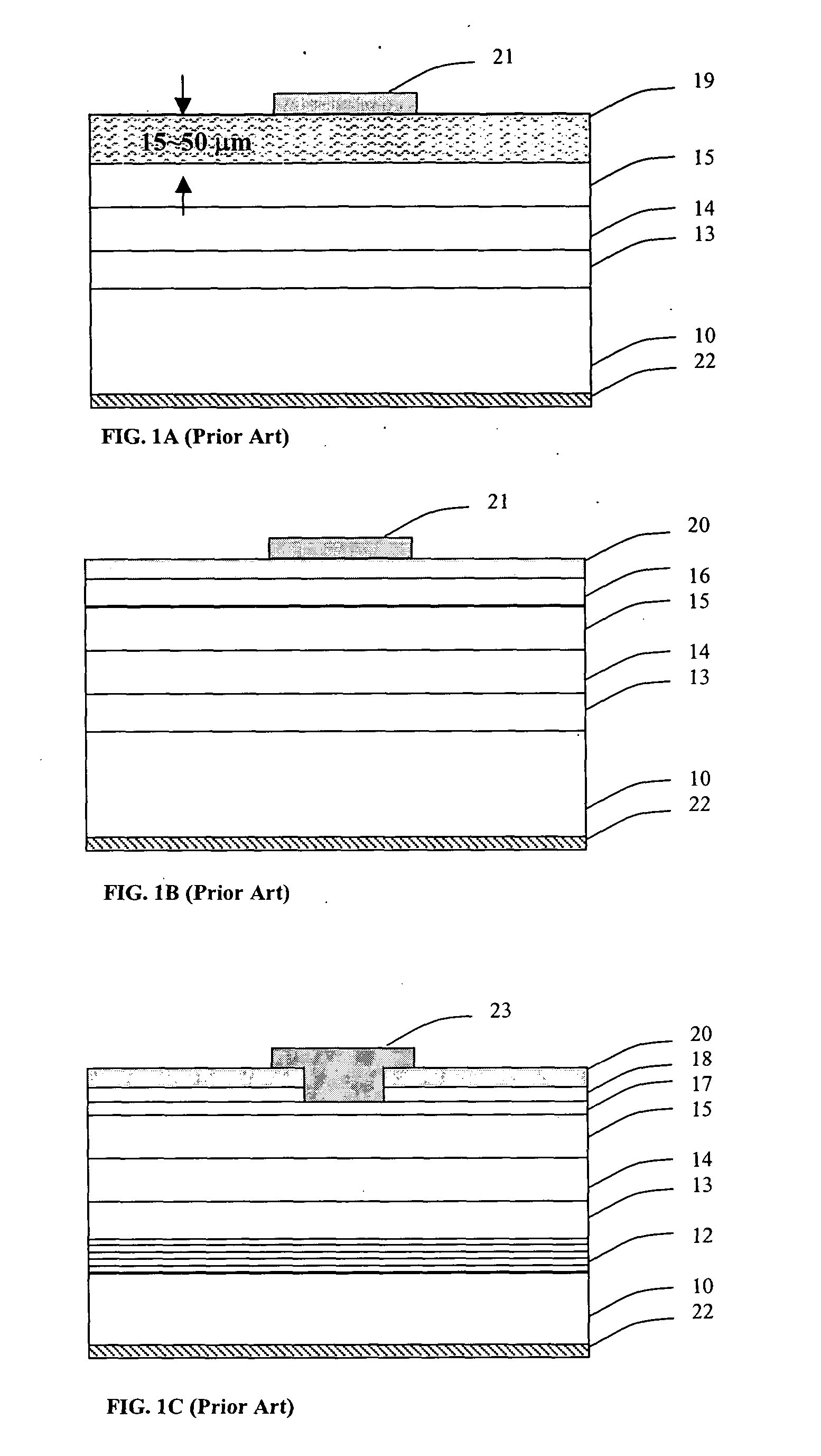 Light emiting diodes with current spreading layer