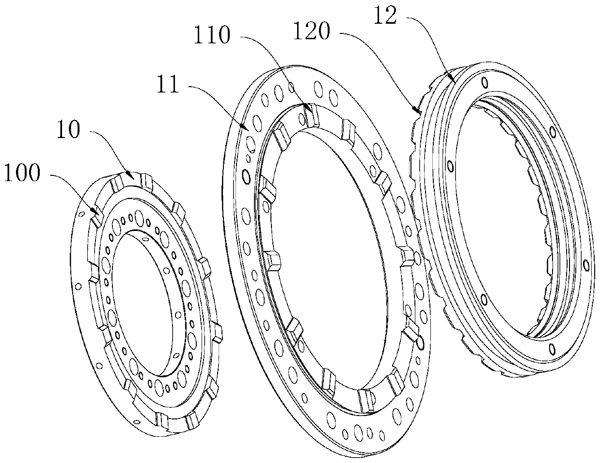 Rotor clutch mechanism