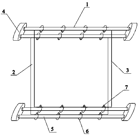 Classroom curtain structure having mosquito killing, purifying and heat insulating functions and processing method