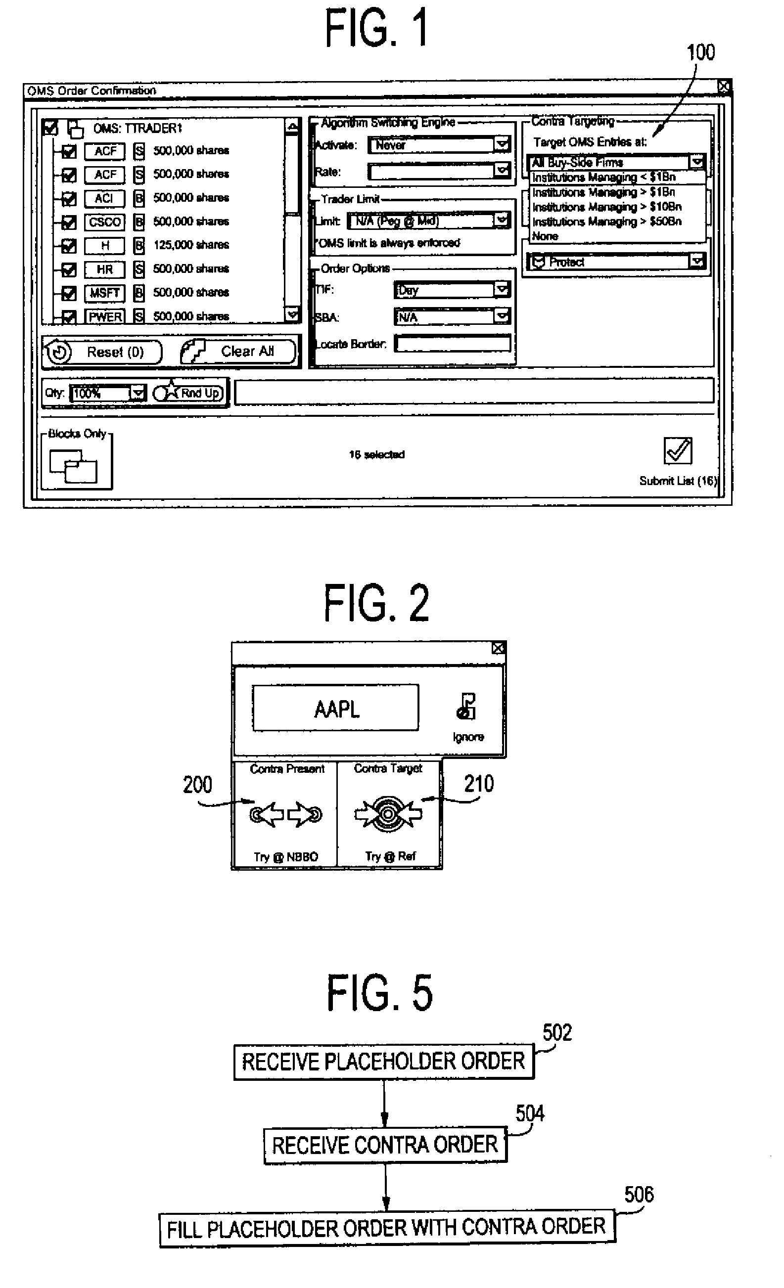 Block trading system and method providing price improvement to aggressive orders