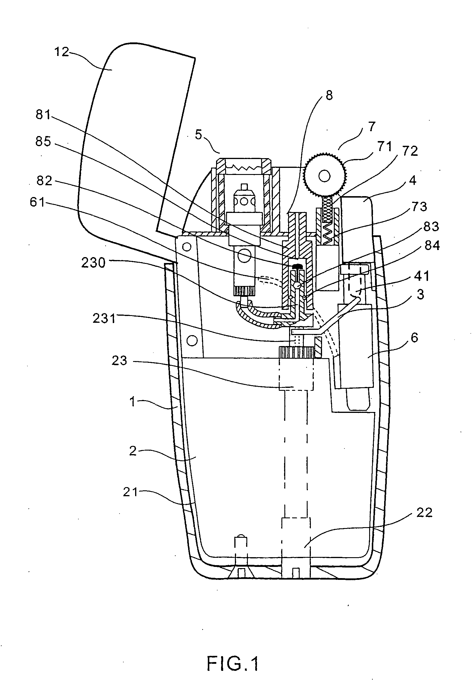 Multiple-flame lighter