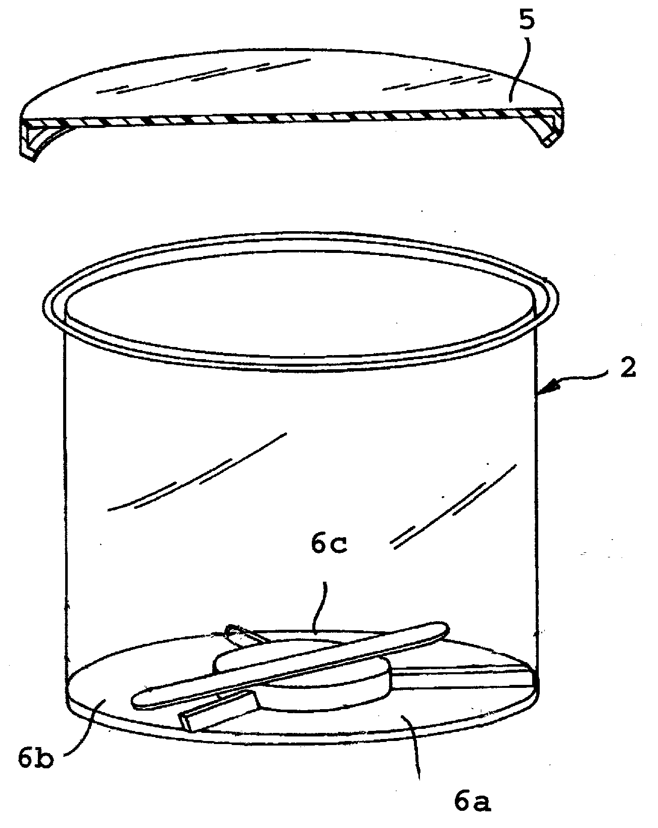 Composition for the determination of coagulation characteristics of a test liquid