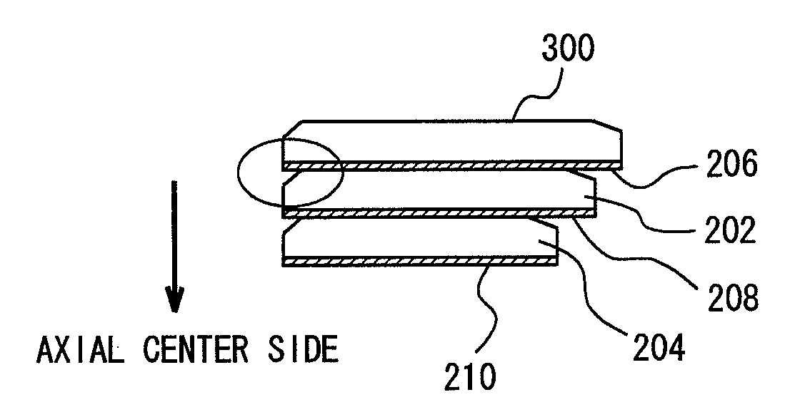 Stator of rotating electric machine, and component for use in stator