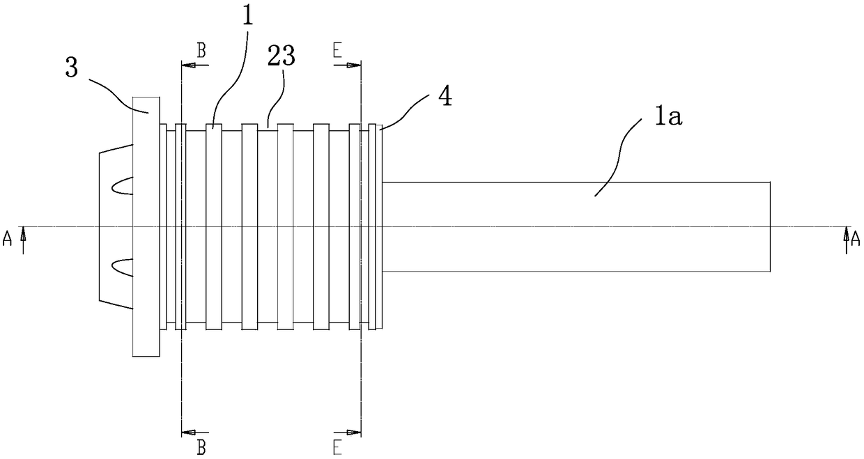 Integrated bearing base capable of accurately detecting bearing working condition