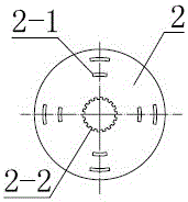 Magneto-rheological valve structure with a combined three-dimensional helical flow channel