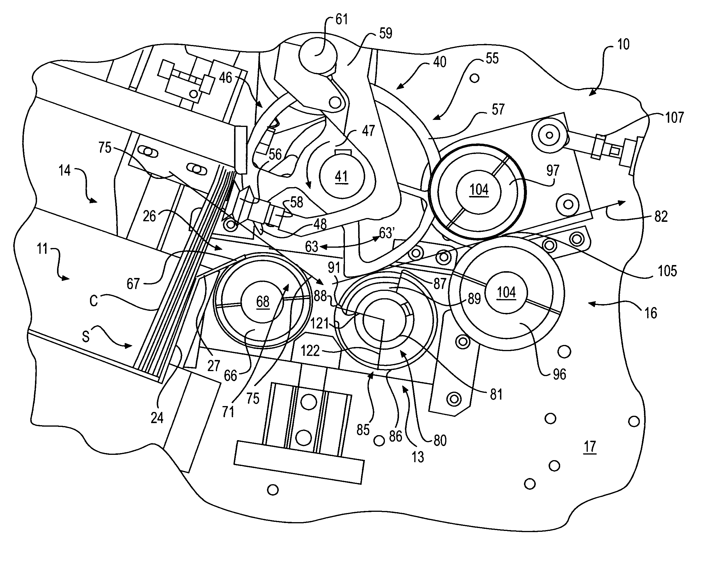 Carton feeding system