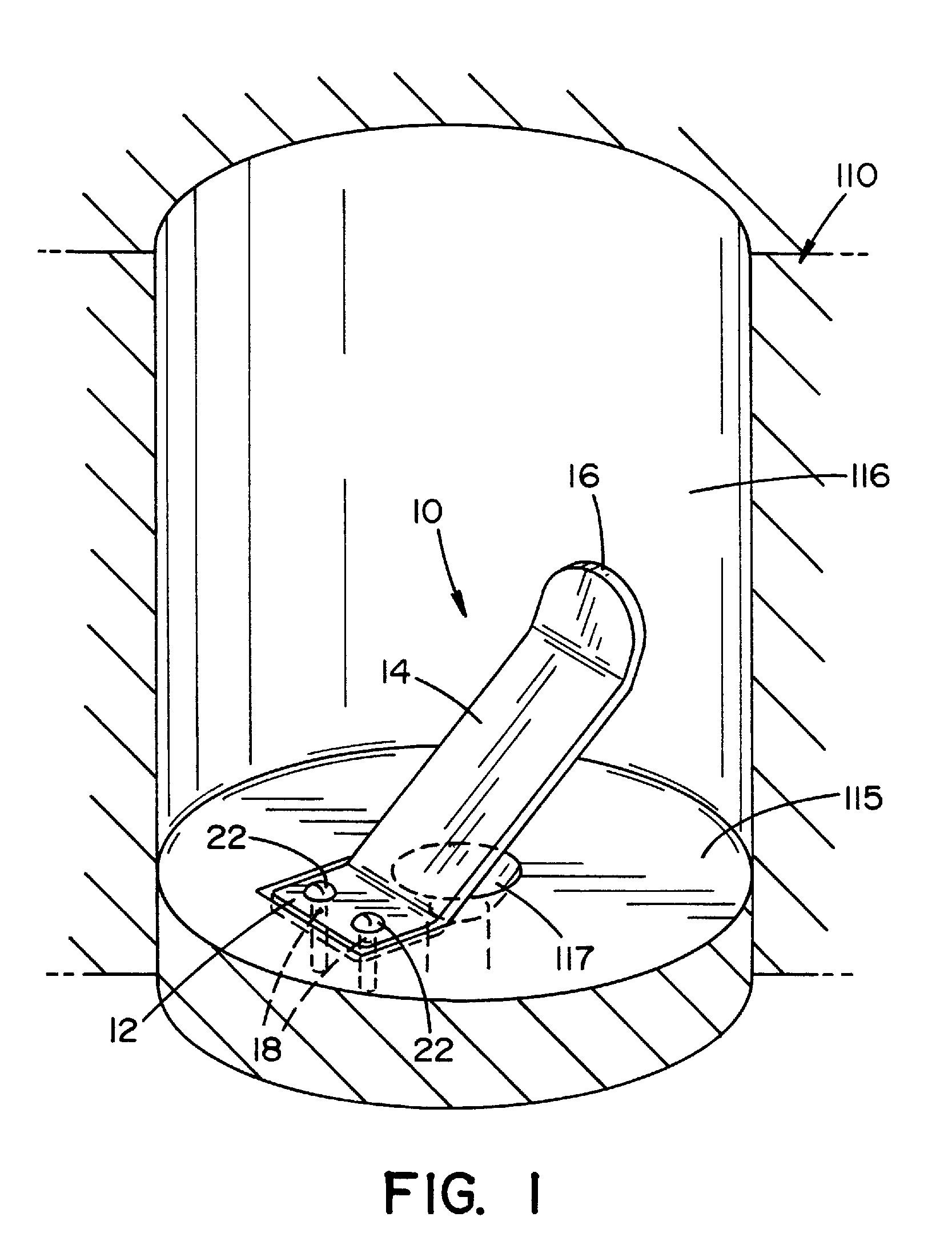 Apparatus for releasing a dry chemistry into a liquid sterilization system