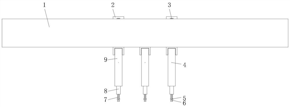 Adjustable flap retractor for mammary gland surgeon operation