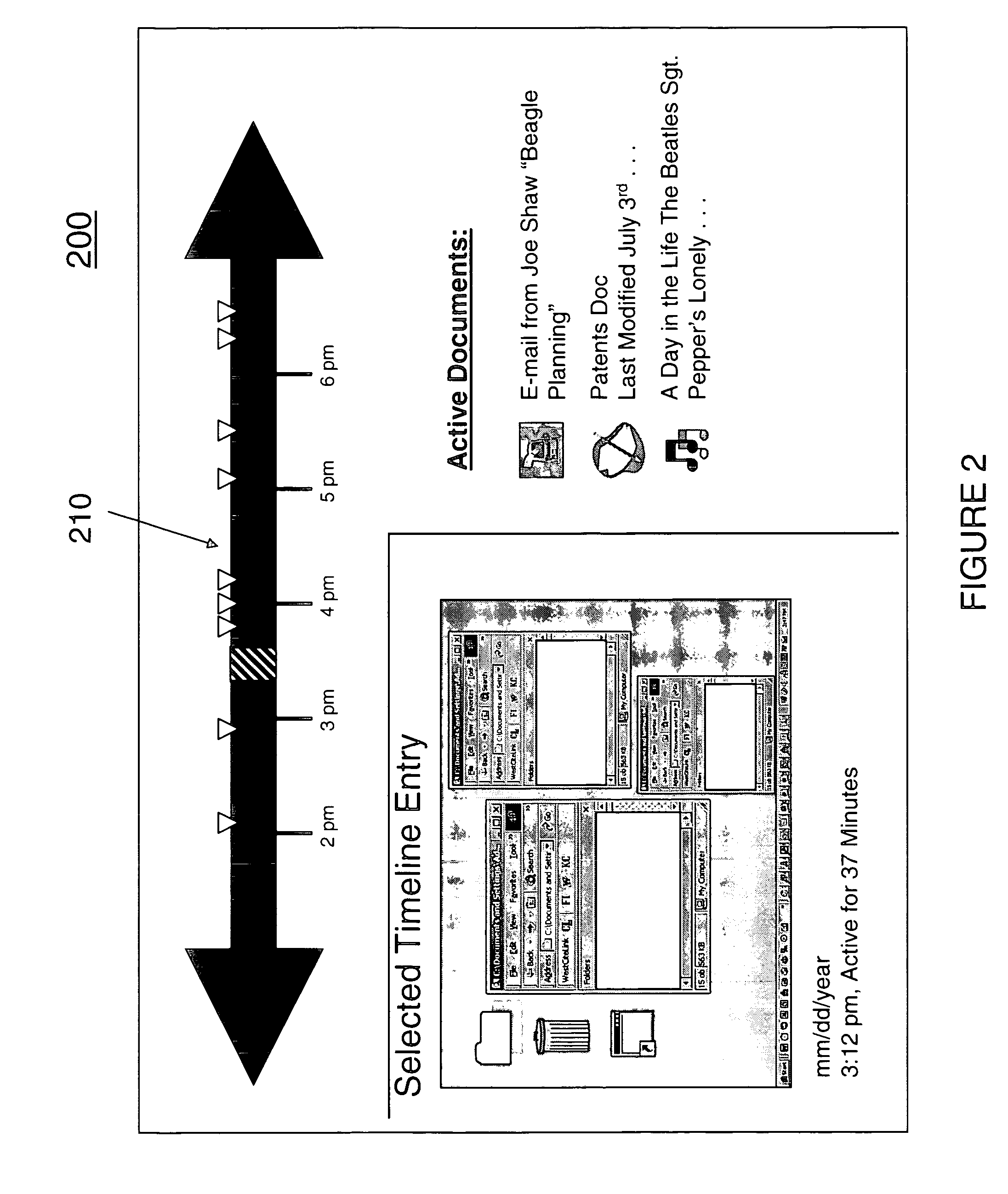 System and method of searching for providing dynamic search results with temporary visual display