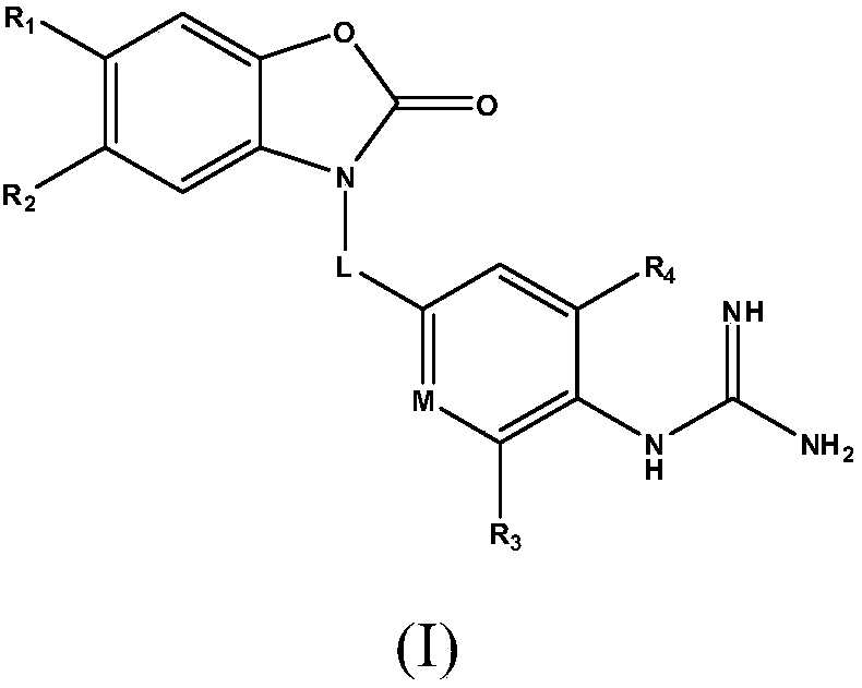 A kind of heterocyclic compound for treating Alzheimer's disease and its preparation method