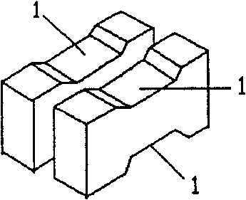 Multifunctional profiled building block and wall structure formed thereby