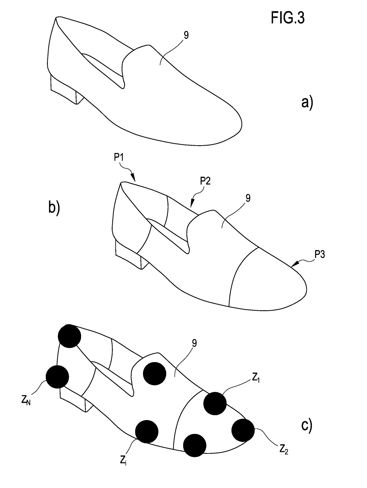 Shoe last selection method, based on virtual fitting simulation and customer feedback