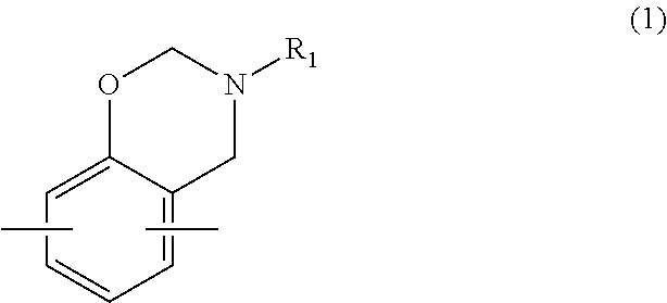 Benzoxazine resin composition