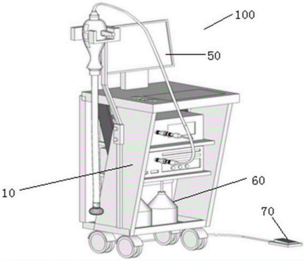 atp light rectal wall non-invasive treatment instrument