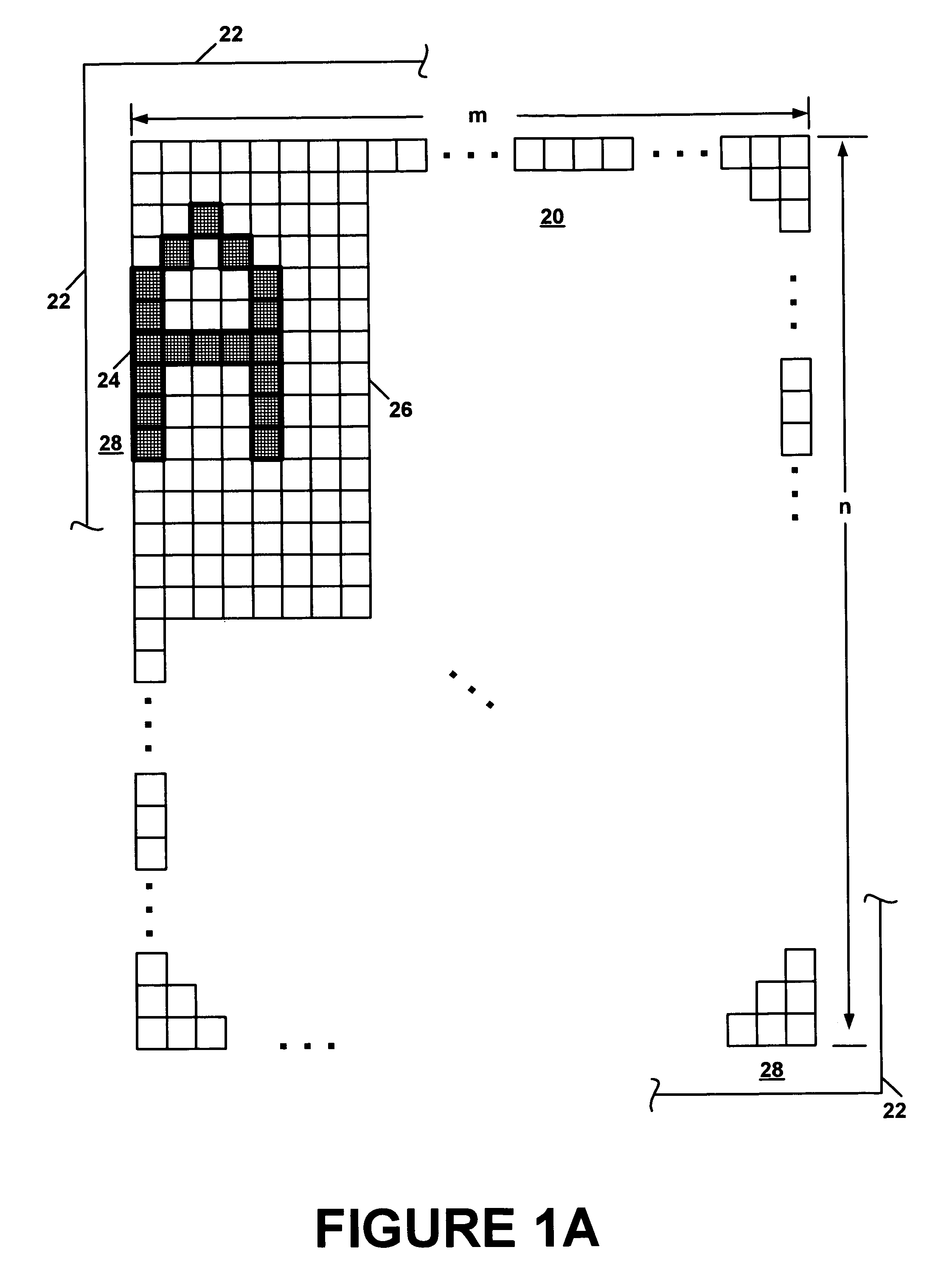 Pixel border for improved viewability of a display device