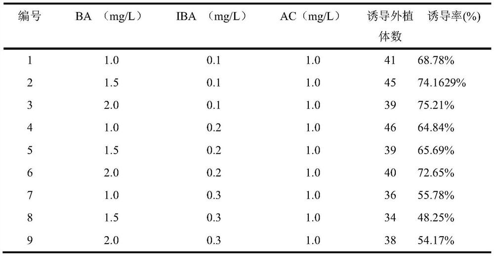 A kind of tissue culture method of Butterfly Cherry