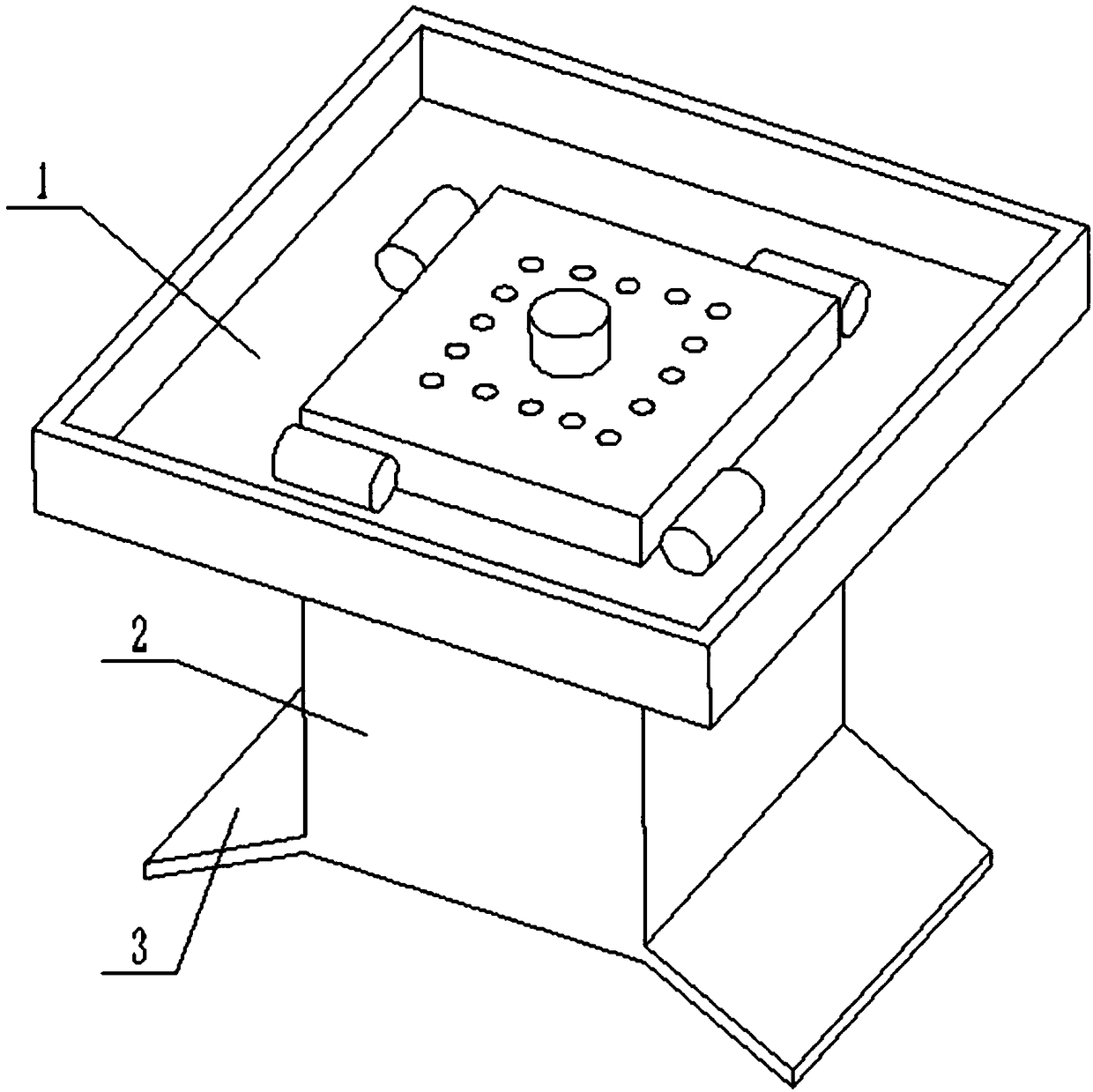 Computer heat dissipation device