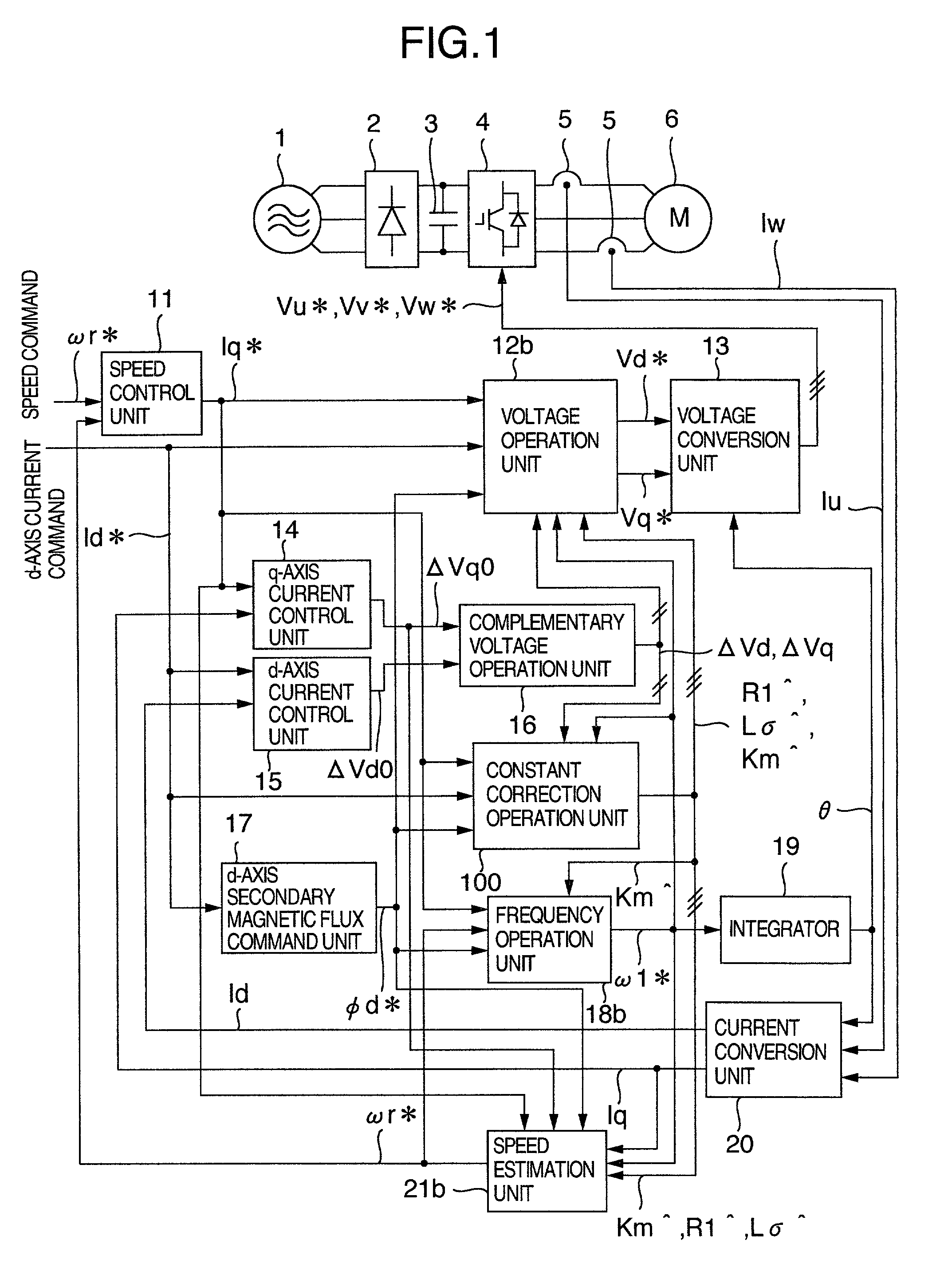 Control apparatus of induction motor