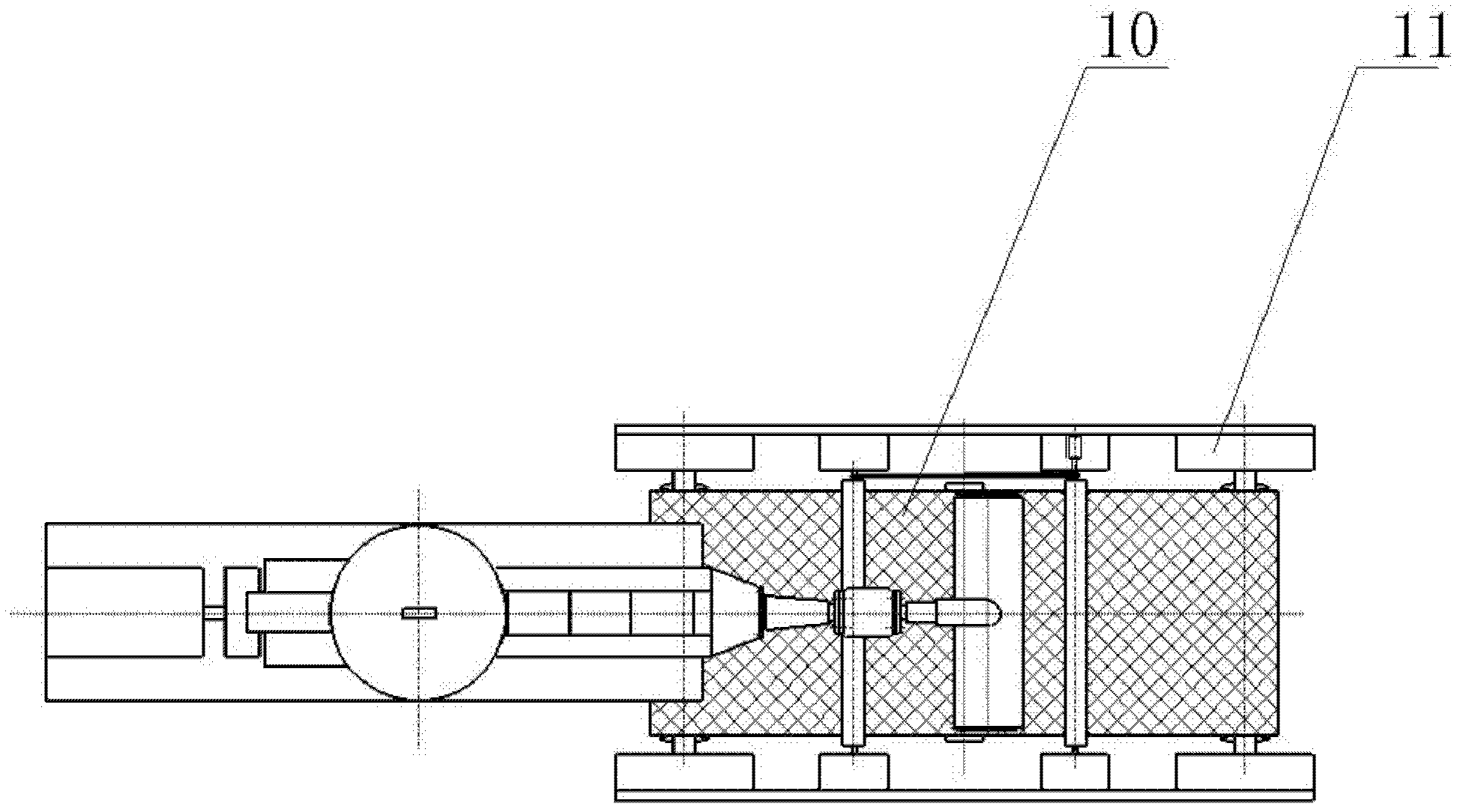 Wire-brush-type differential fusant electrostatic spinning device and method