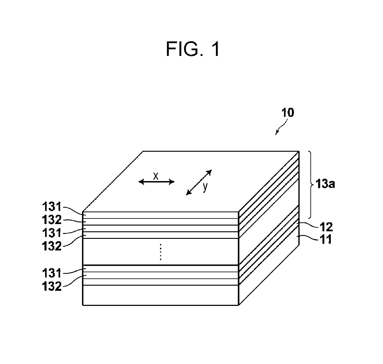 Laminated body, method for producing laminated body, and rearview mirror for vehicle