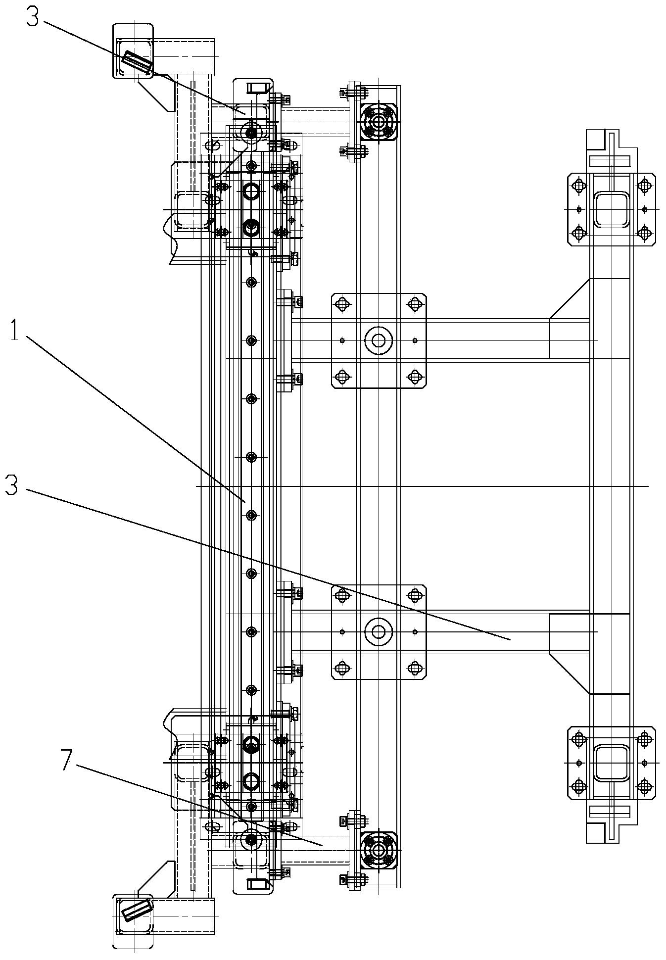 Ground compatibility bogie