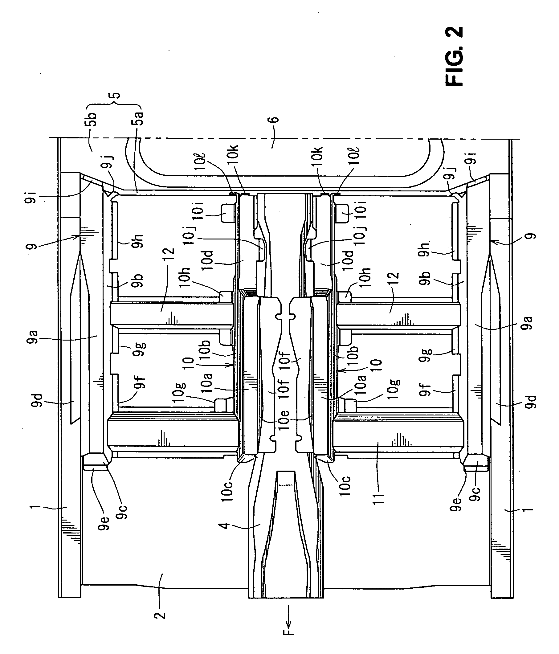 Lower vehicle body structure of vehicle