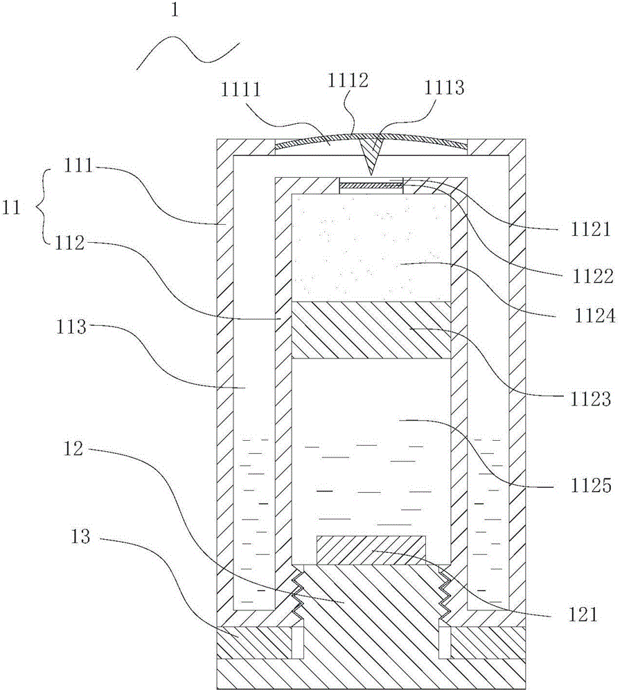 Emergency processing device of snake bite wound