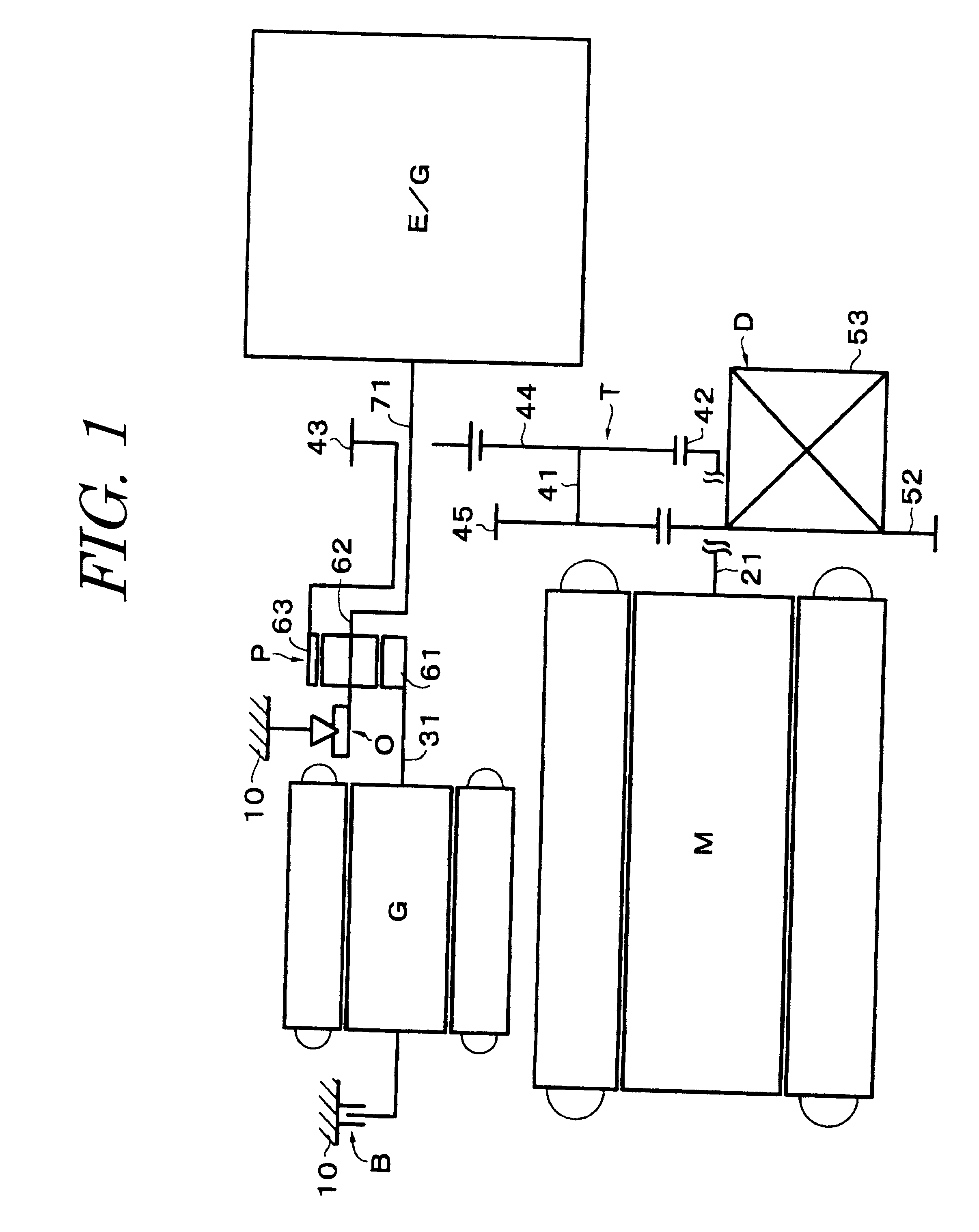 Drive unit with coolant flow through a space separating an inverter from a casing housing an electric motor
