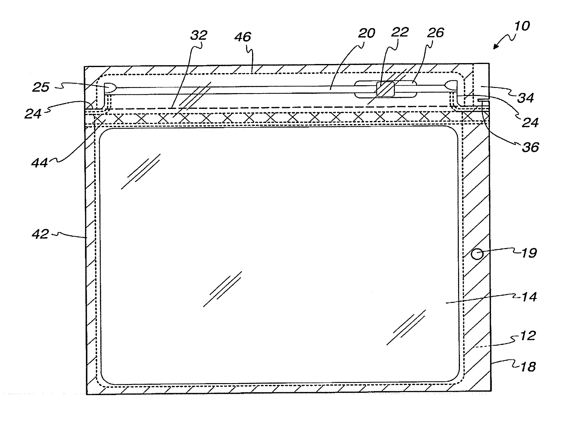 Reclosable Package Having An Accessible Zipper And A Method For Making The Same