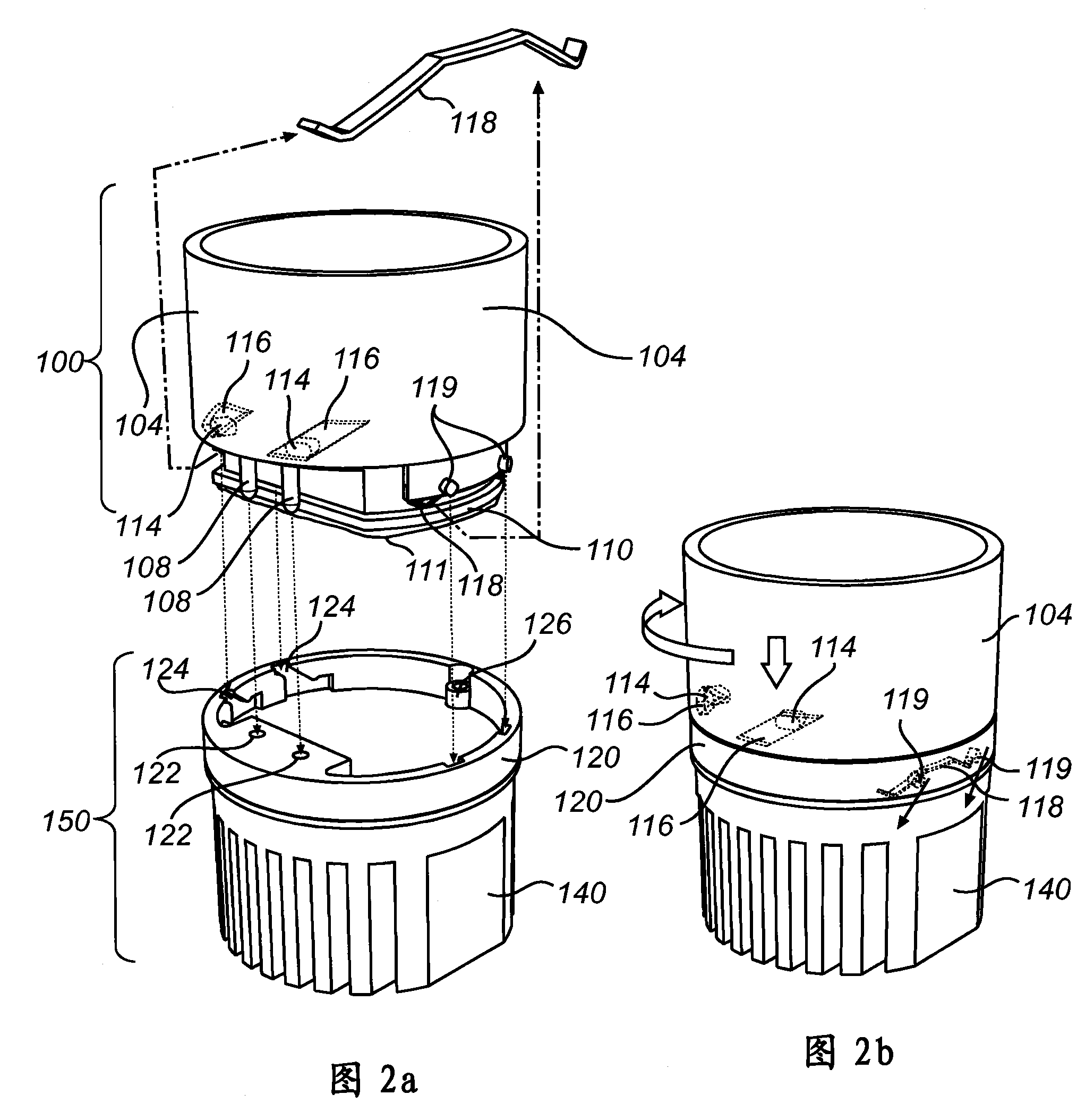 Lighting assembly and socket