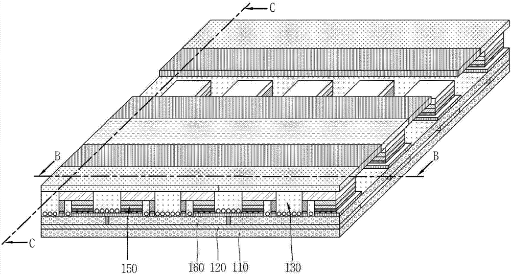 Display device using semiconductor light emitting device and method for manufacturing the same
