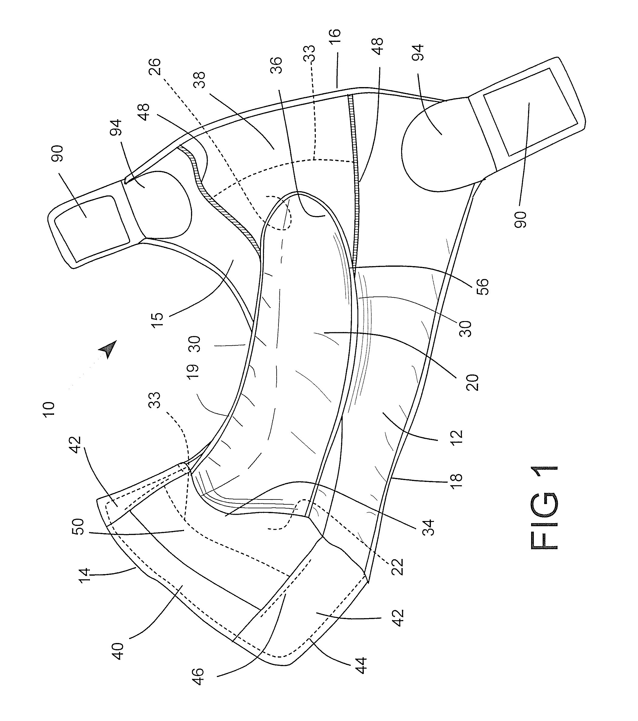 Comfort diaper assembly