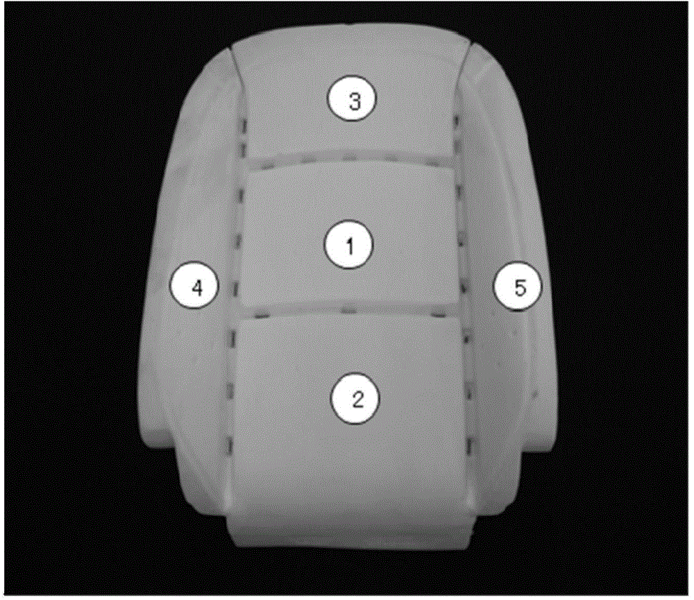 Vehicle seat sponge, manufacturing method, module and vehicle seat