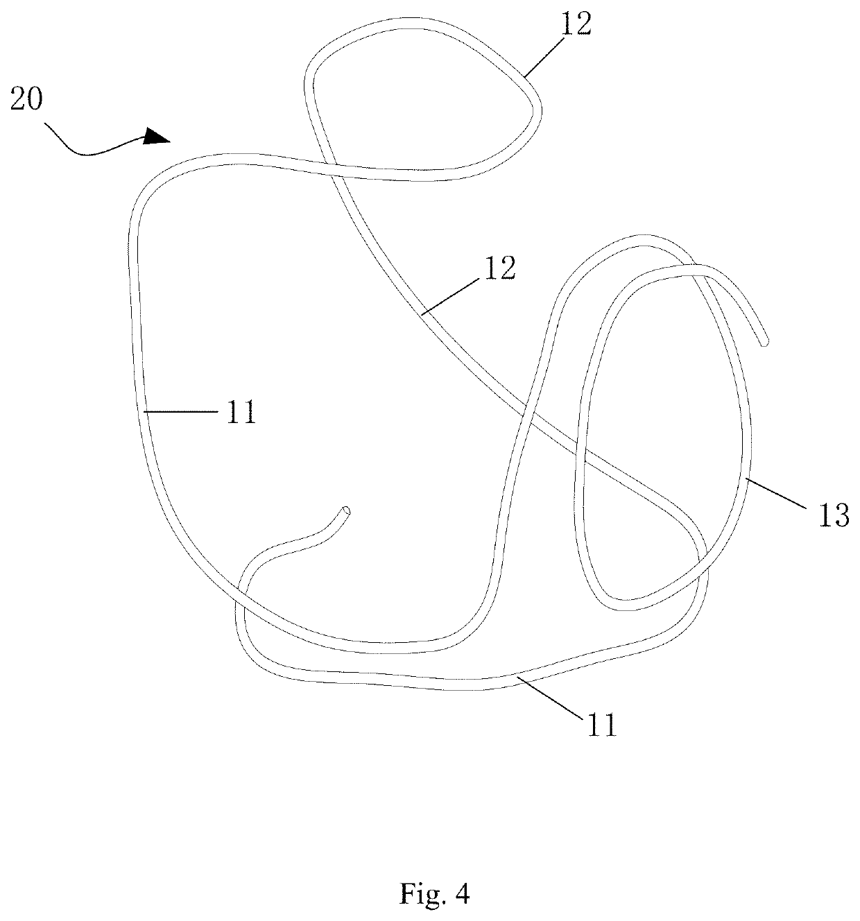 Embolism device and spring coils thereof