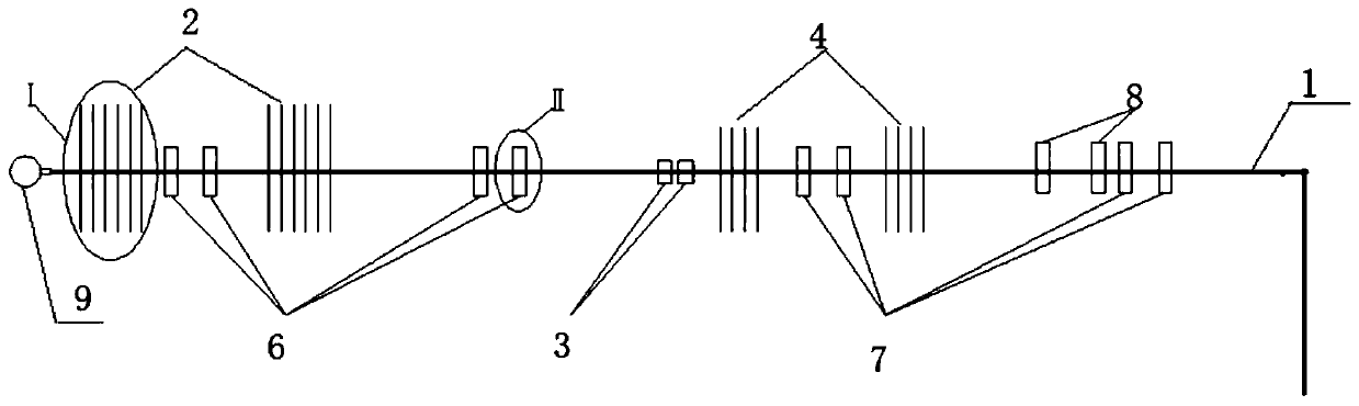 A hoisting method for boiler rear roof superheater components