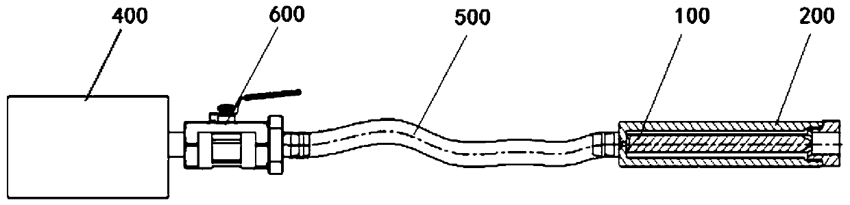 Release valve and dissolved air water sampling system