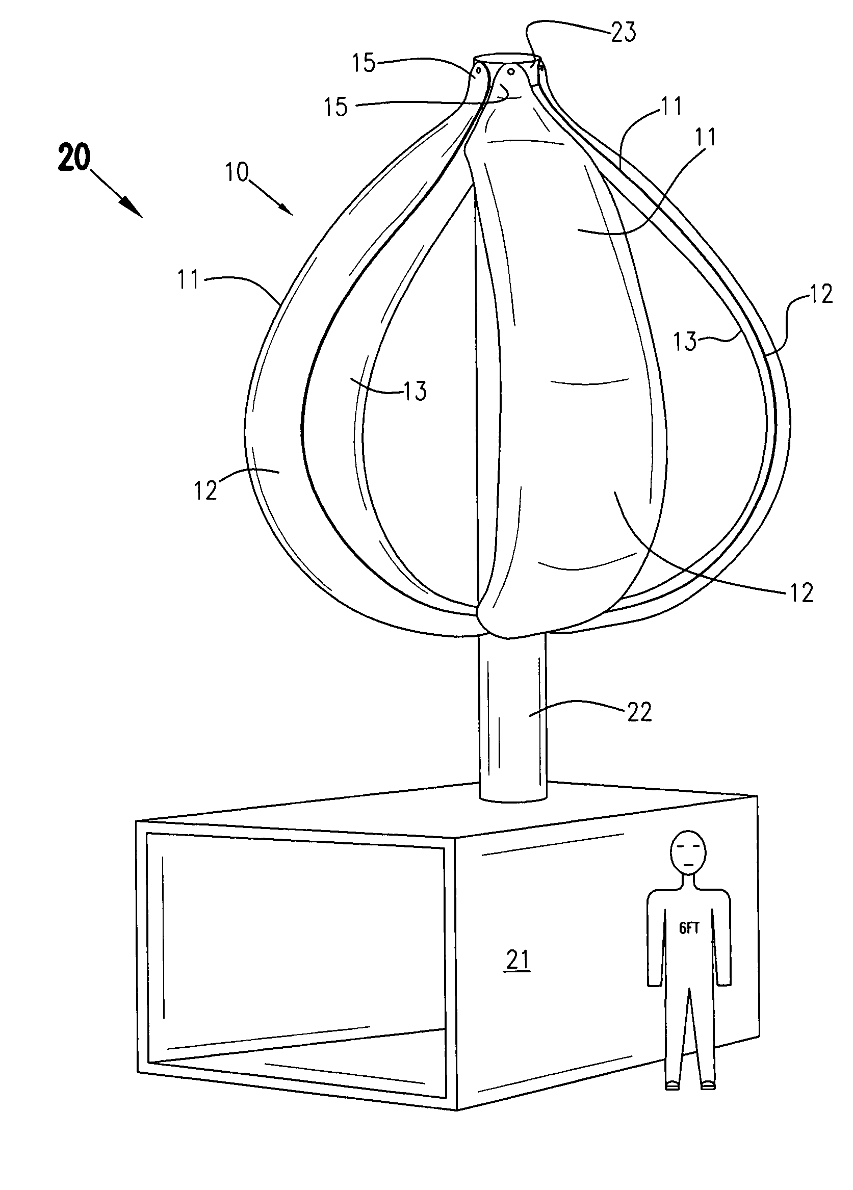 Vertical axis wind turbine system