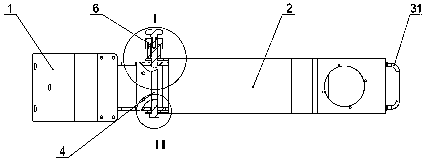 Turnover mechanism for installing hydraulic pilot handle on forklift