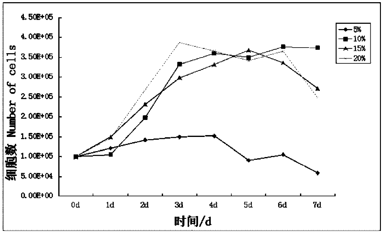 A method for constructing a koi brain cell line and its application