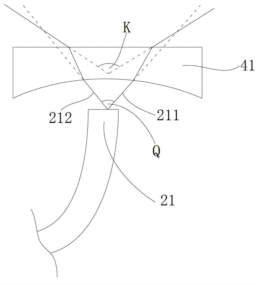 Light guiding system, side-inlet type backlight module and liquid crystal display