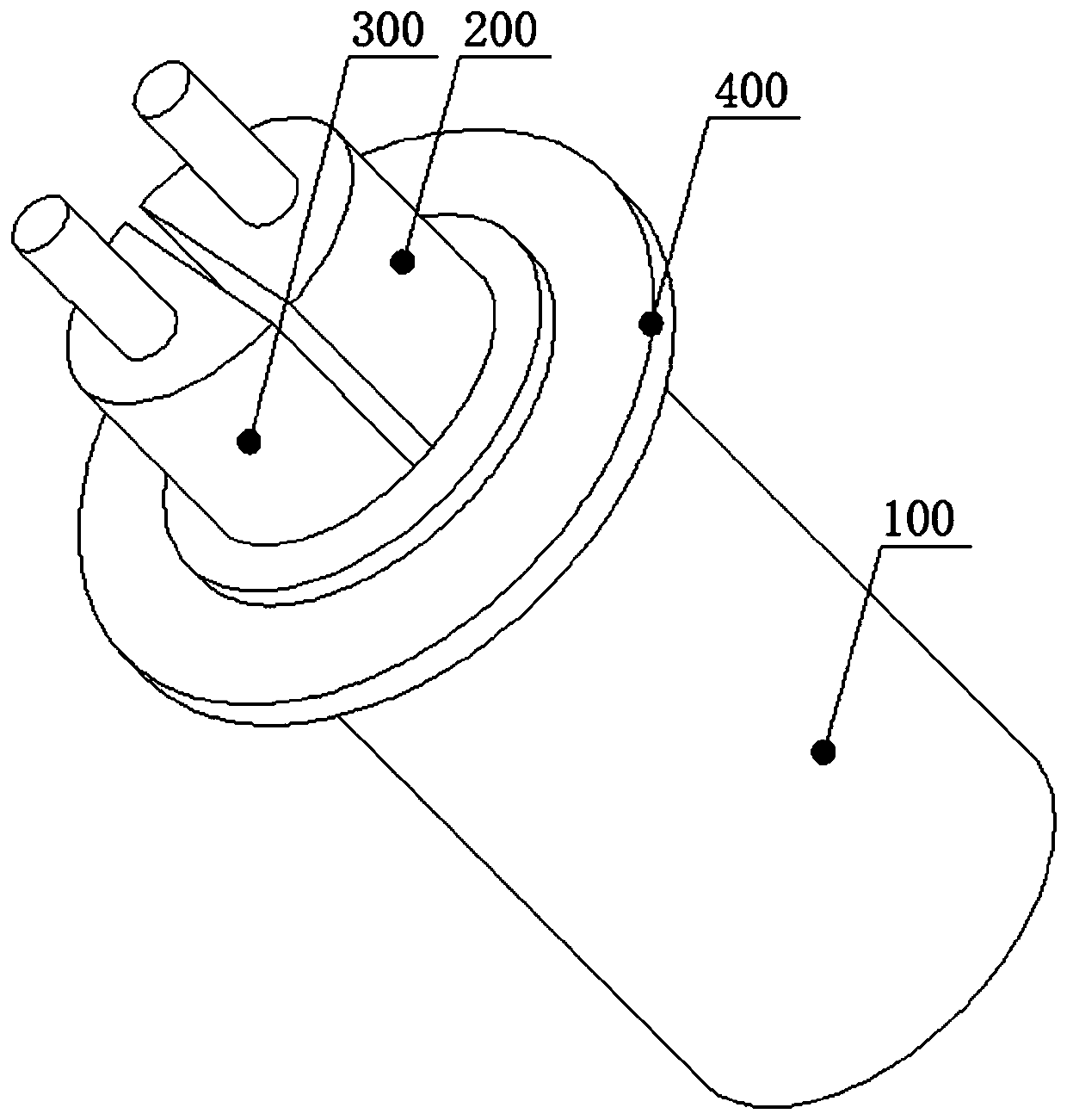 Blood flow velocity monitoring device and method based on carotid artery stent