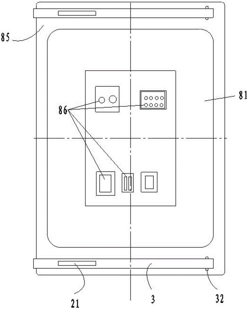 Portable temperature measuring device of wires and electrical appliances