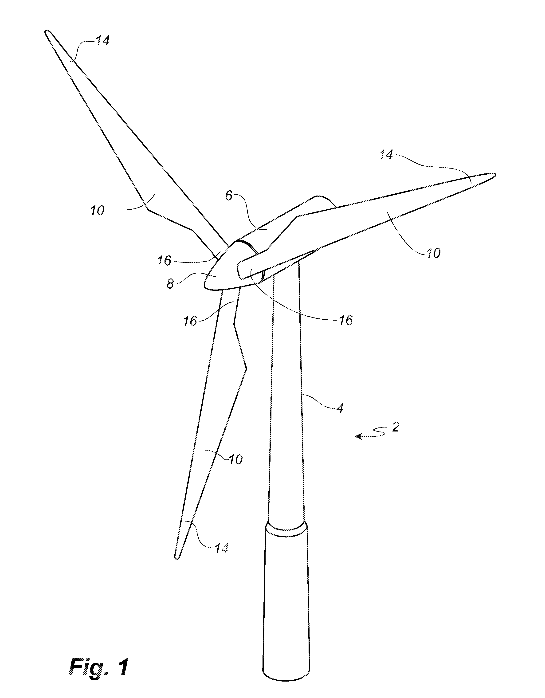 Blade for a rotor of a wind turbine provided with barrier generating means