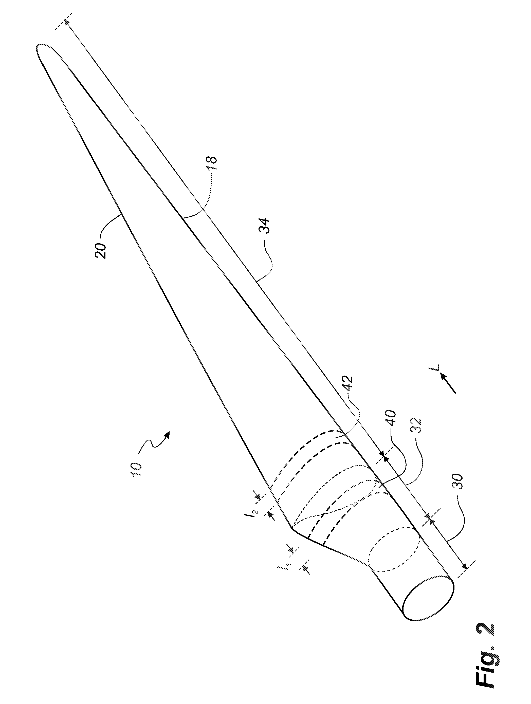 Blade for a rotor of a wind turbine provided with barrier generating means