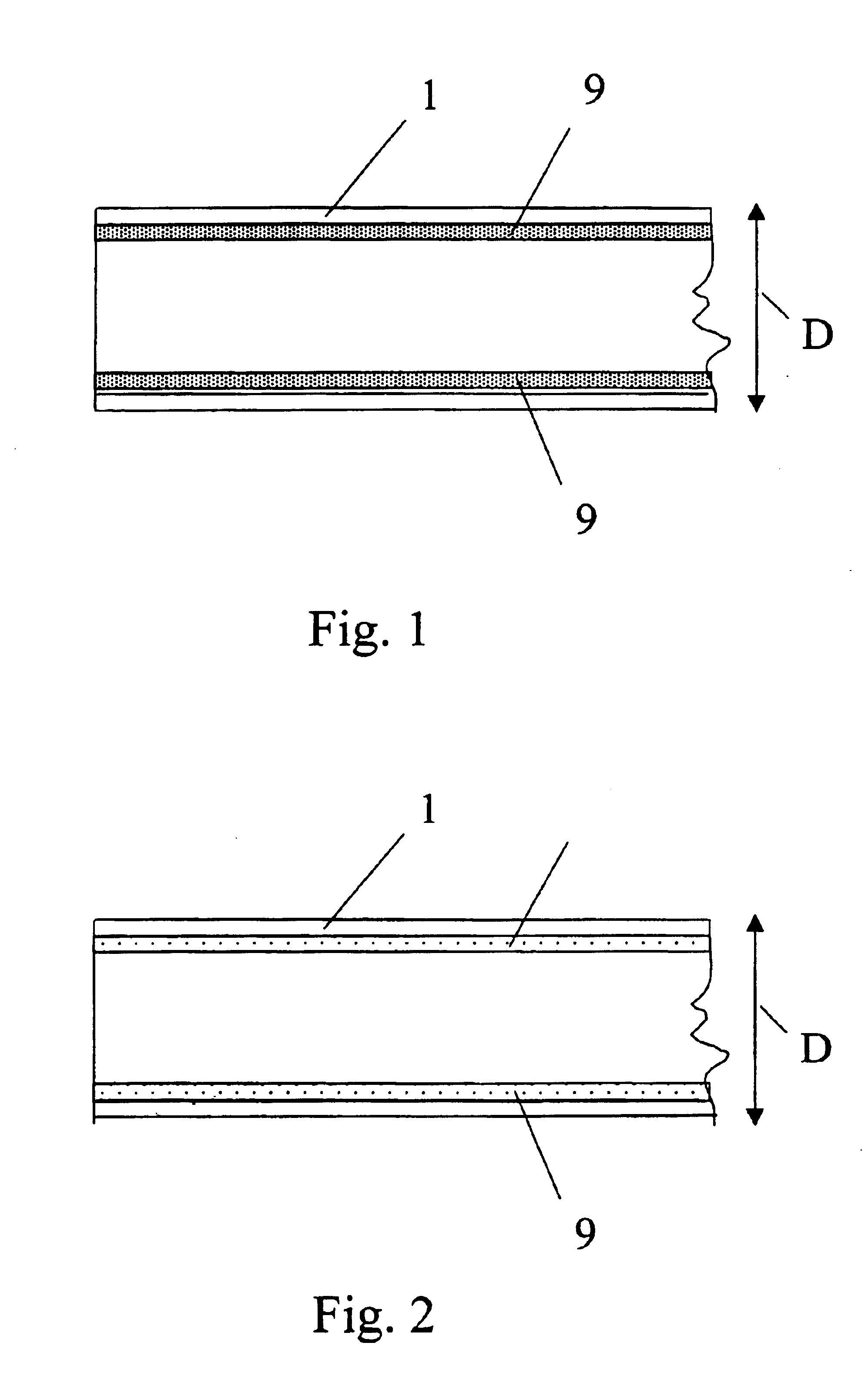 Method for recovering fluorescent material from faulty glass bodies of discharge lamps