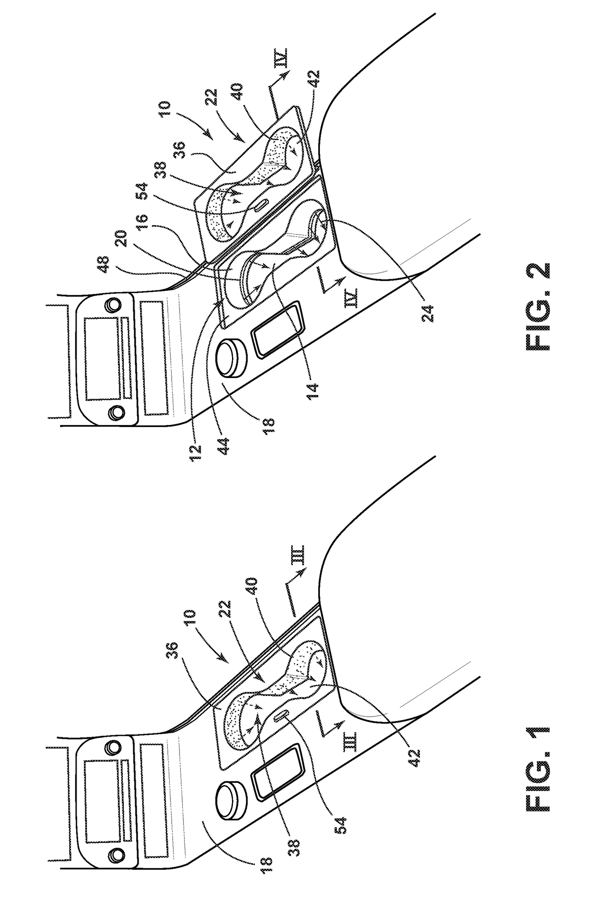 Vehicle cup holder assembly with photoluminescent accessory for increasing the number of available cup holders