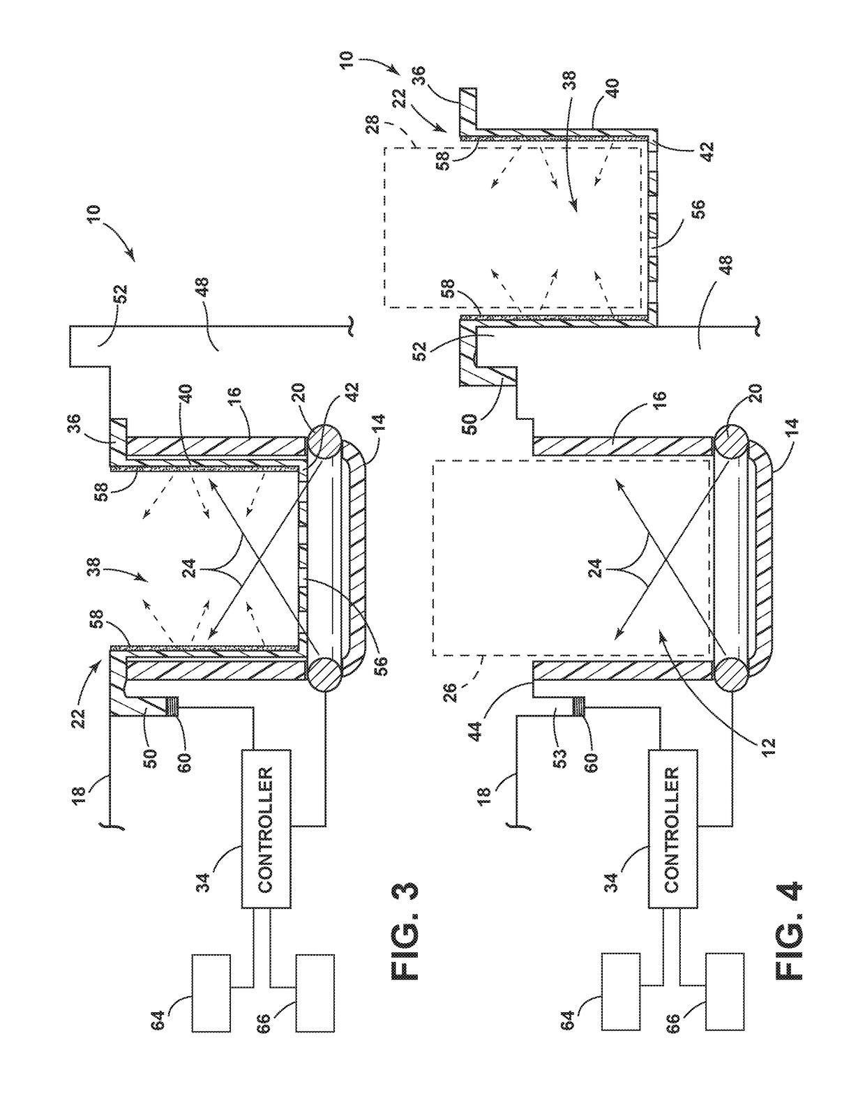 Vehicle cup holder assembly with photoluminescent accessory for increasing the number of available cup holders