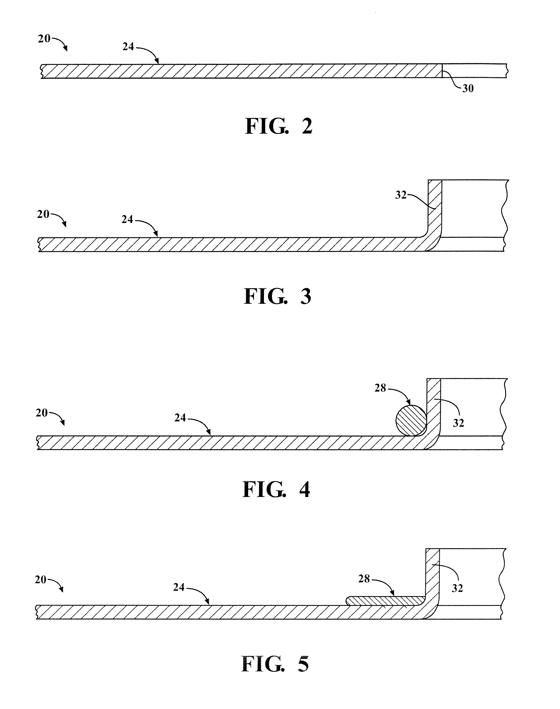 Static gasket with wire compression limiter