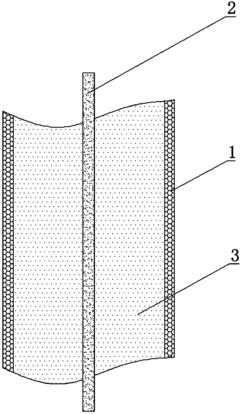 Flexible charging type phase change heat storage pipeline and preparation method thereof