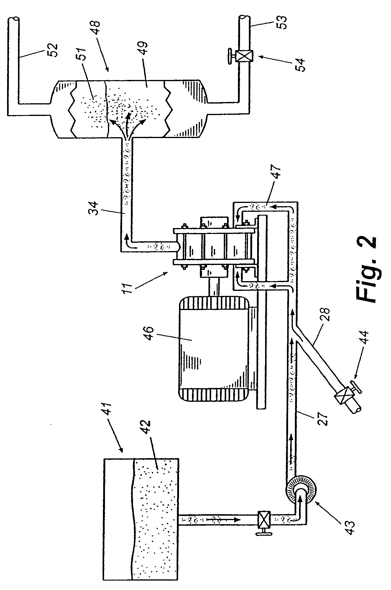 Cavitation device with balanced hydrostatic pressure